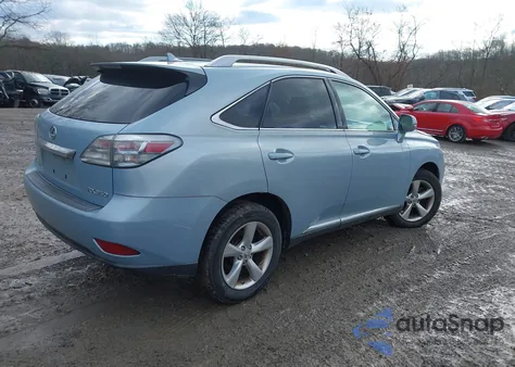 2010 Lexus Rx 350 from USA, damaged, VIN 2T2BK1BA9AC031040